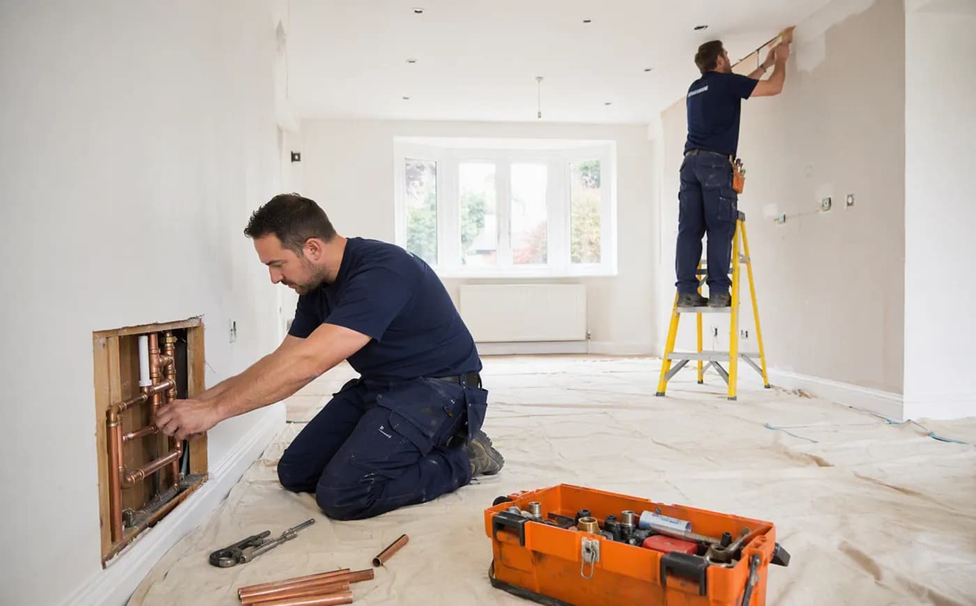 Artisan MD Rénovation chez un client